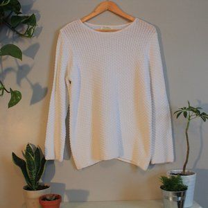 White Knit Sweater